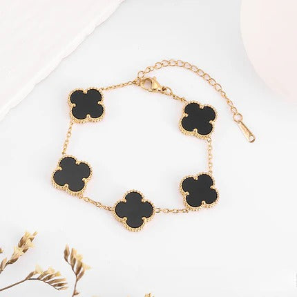 Four-Leaf Clover Bracelet