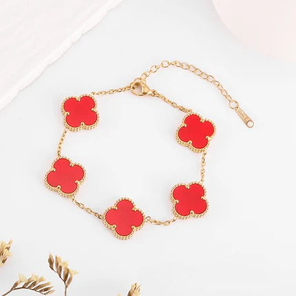 Four-Leaf Clover Bracelet